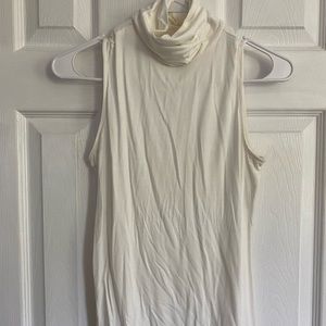 Lord & Taylor Iconic Fit Sleeveless Turtleneck